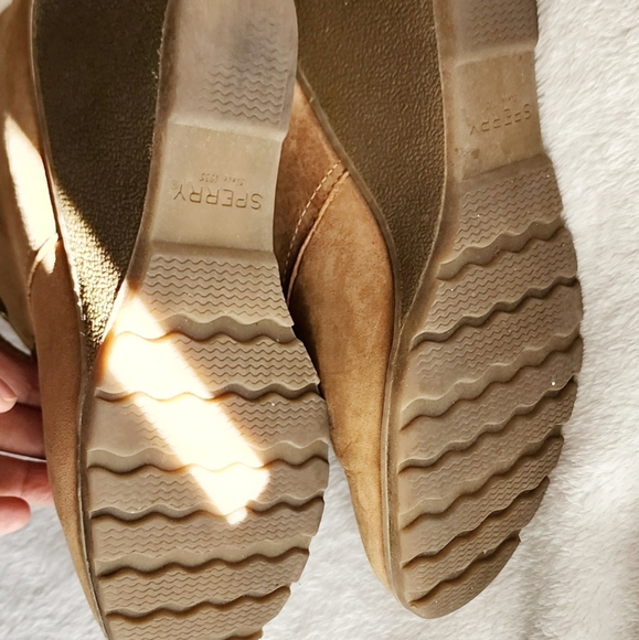 Leather Upper Sperry 7M Ankle Boots - Picture 7 of 9